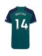 Arsenal Eddie Nketiah #14 Ausweichtrikot für Frauen 2023-24 Kurzarm